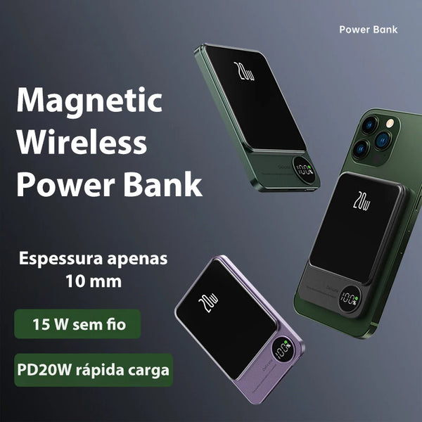 Magnetic Power Bank Fast Charge for Magsafe Wireless Powerbank 10000mAh batterie externe Portable Power Banks for iPhone Xiaomi