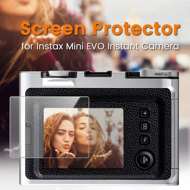 For Fujifilm Instax Mini EVO Camera Tempered Film Protection Film High-Definition Explosion-Proof Anti Scratch Glass Film