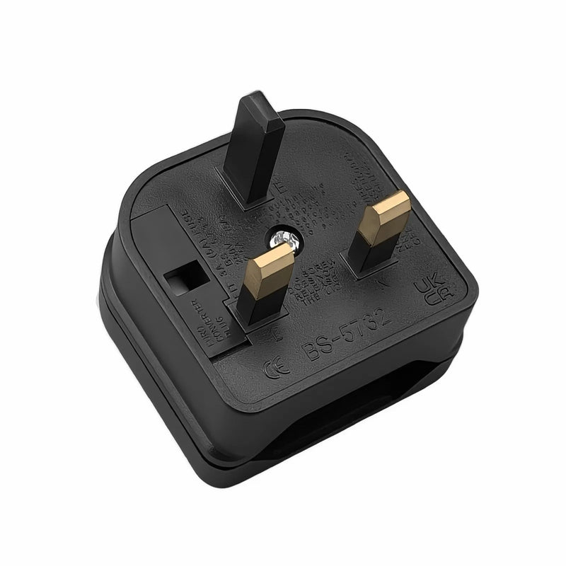 Euro EU To UK Plug Adapter With 3A/5A/13A Fuse UK British Electrical Travel Adapter Converter Socket AC Power Cord Outlet