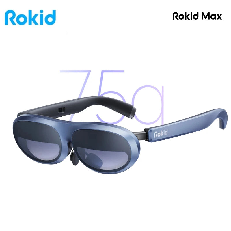 Rokid Max AR 3D Smart Glasses Micro OLED 215”Max screen 50° FoV Viewing For Phones/Switch/PS5/Xbox/PC VR All-in-One