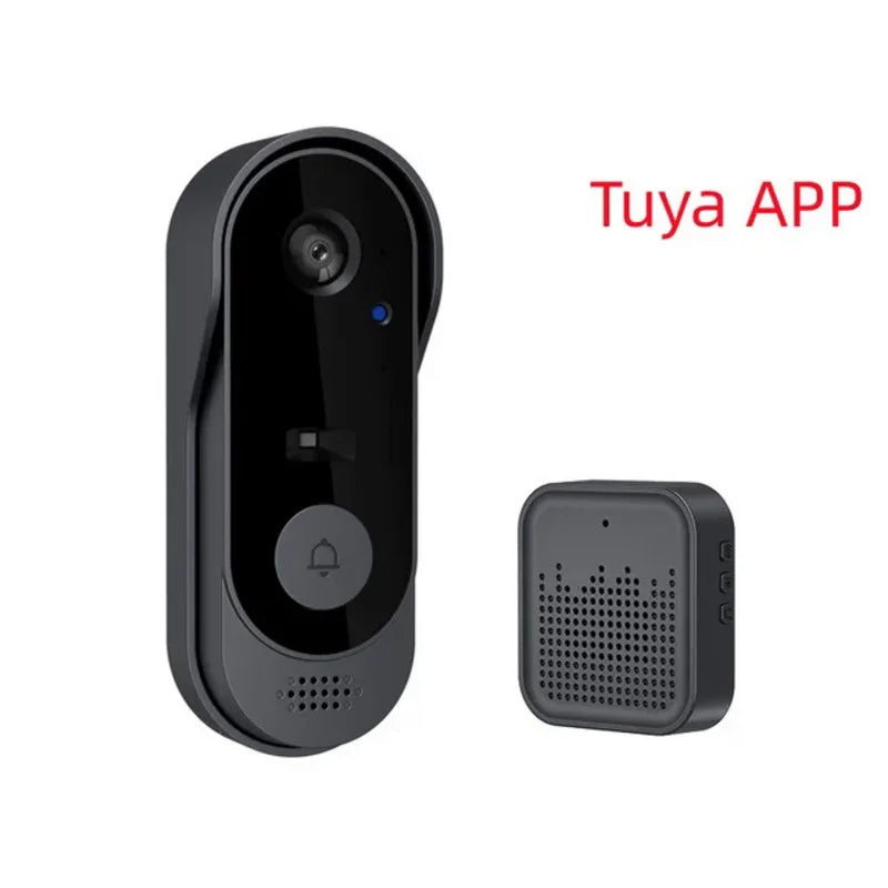 Tuya Doorbell With Camera Wireless Bundle Video Doorbell WIFI HD Outdoor Phone Door Bell Camera Security Video Intercom IR