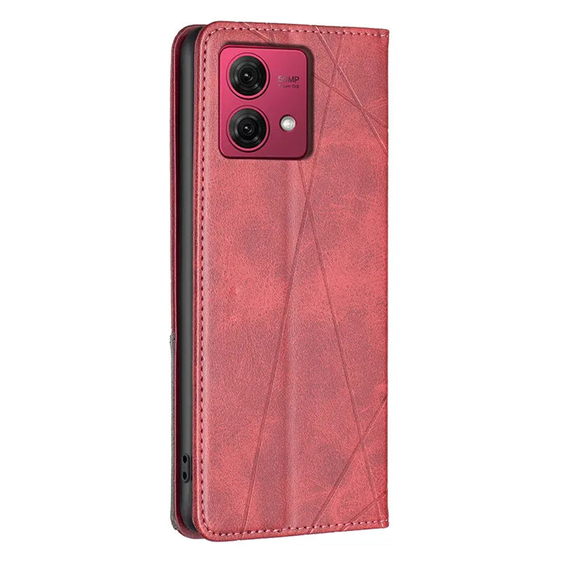 For Motorola MOTO G84 5G Fundas Leather Phone Wallet Case For Moto G14 4G G54 5G Edge 40 Neo MotoG84 Magnetic Flip Cases Capa