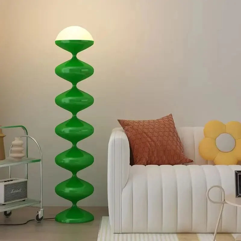 Led Floor Lamp for Living Room Sofa Side Gourd Standing Lamps Bedroom Bedside Light Ambient Lights Corner Decorative Ornaments