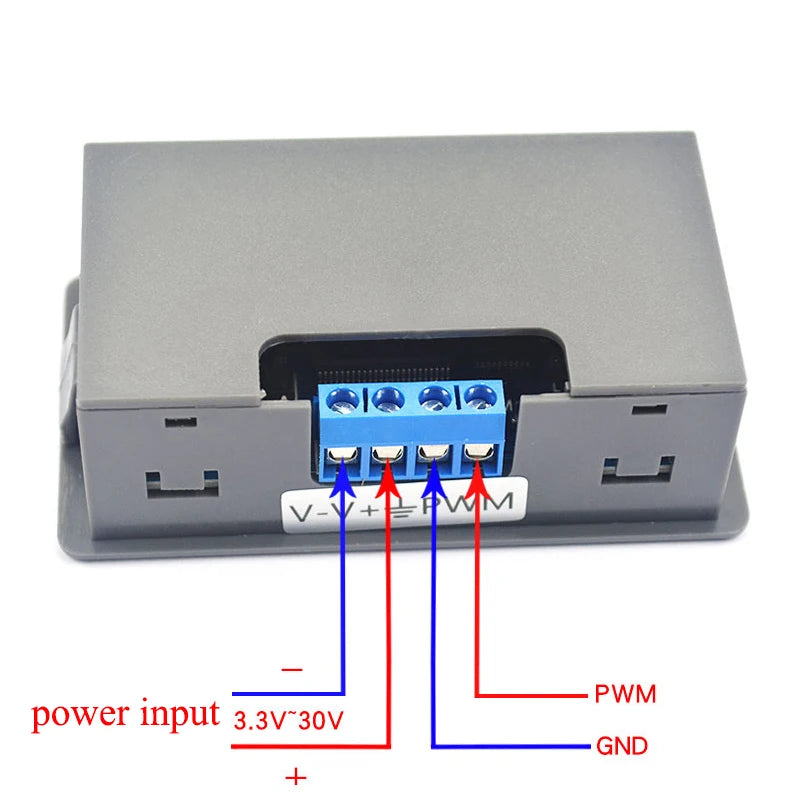 1HZ~150KHZ Signal Generator Digital Display PWM Pulse Frequency Duty Ratio Adjustable Square Wave Rectangular Signal Generator