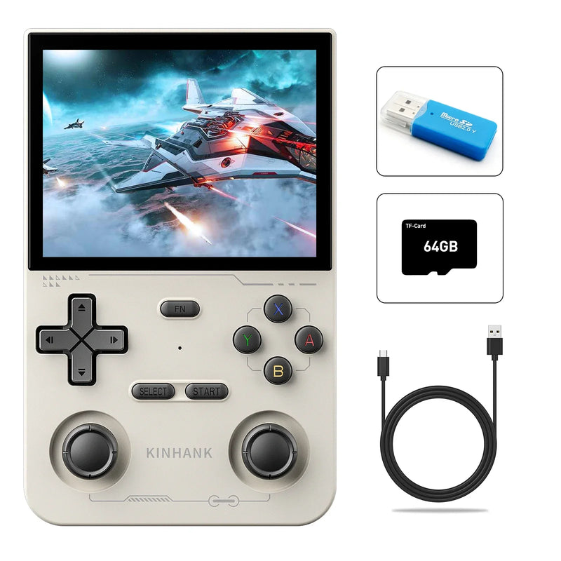 K36 Handheld Game Console 3.5Inch IPS 640x480 Screen Built in 64GB Memory Classic Games Portable Handheld Game Console