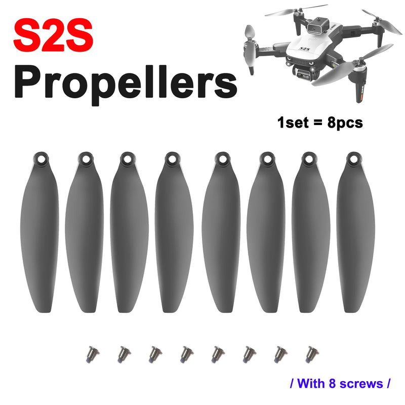 LSRC Original S2S Drone Propellers For S2S mini Dron Spare Paddles S2S Drone Replacement Accessories Parts