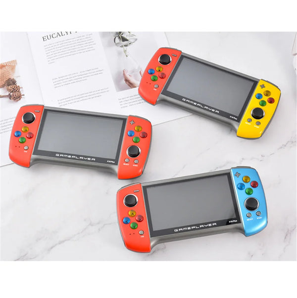 X19 plus Handheld Retro Game Console 5.1 Inch Double-Rocker Classic Game Retro Mini Handheld For PSP Games