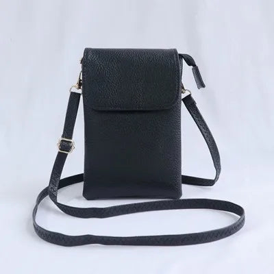 Stylish and Retro Single Shoulder Crossbody Bag with Multiple Compartments - Perfect for Your Phone Wallet and More