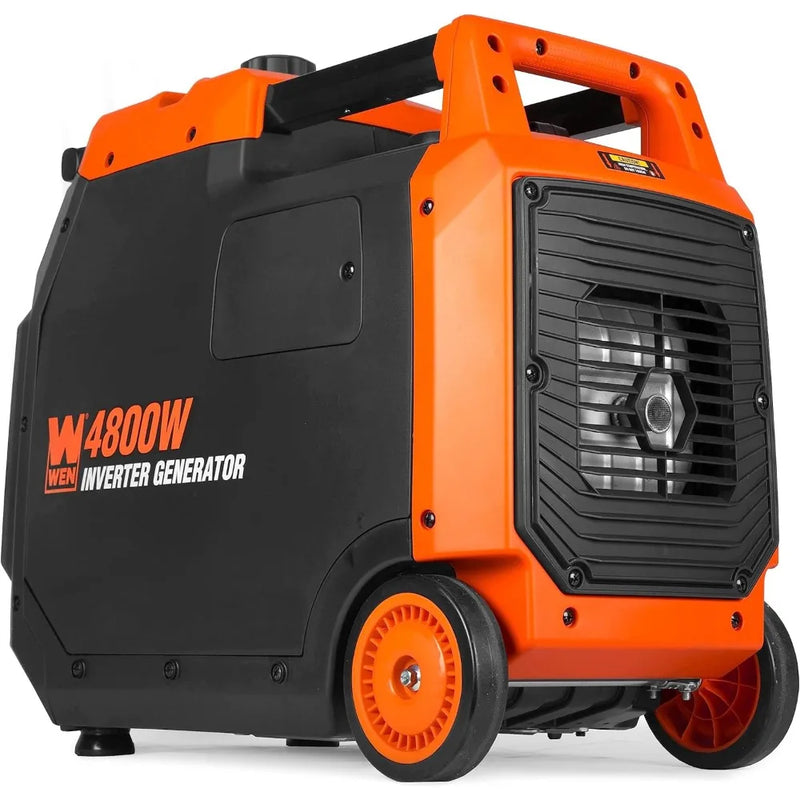 4800-Watt Portable Inverter Generator, Electric Start, RV-Ready, Quiet and Lightweight with Fuel Shut Off and CO Watchdog