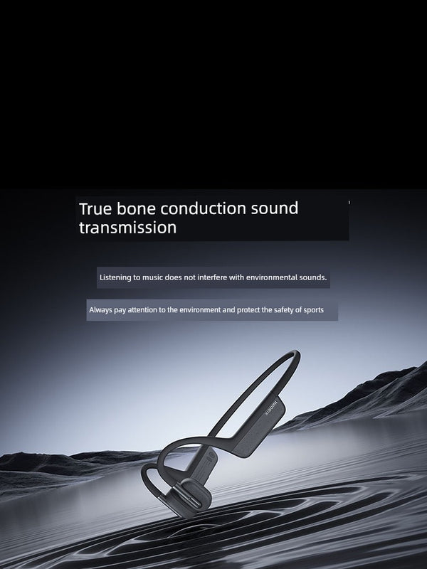 Xiaomi Bone Conduction Headset Wireless Bluetooth Running Sports Bone Conducting Headset Bone Conduction Sound Transmission Long Endurance