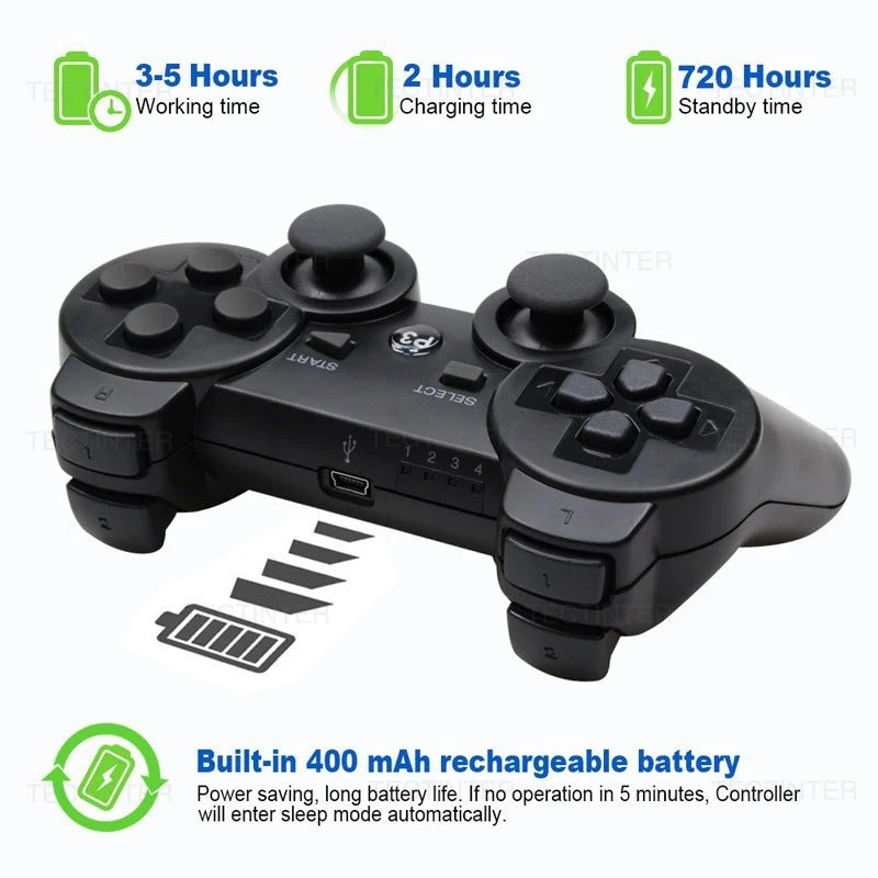 For Sony PS3 Controller Support Bluetooth For PC Gamepad For Sony PS3 Console Controle Mando Joystick PC game