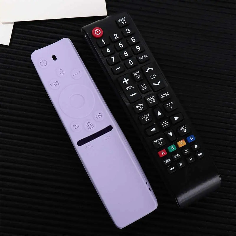 1Pc Silicone Cover Case For Samsung Voice TV Remote Control Protective Sleeve DIY 7700 BN59 Serie All-inclusive Dust-proof