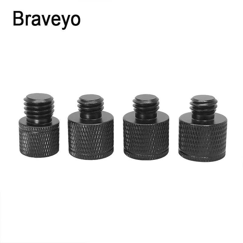 3/8 to 1/4 M6 M8 M10 inch Screw Camera Conversion Screw Dslr Tripod Monopod Ballhead Stable Shooting Adapter Accessories