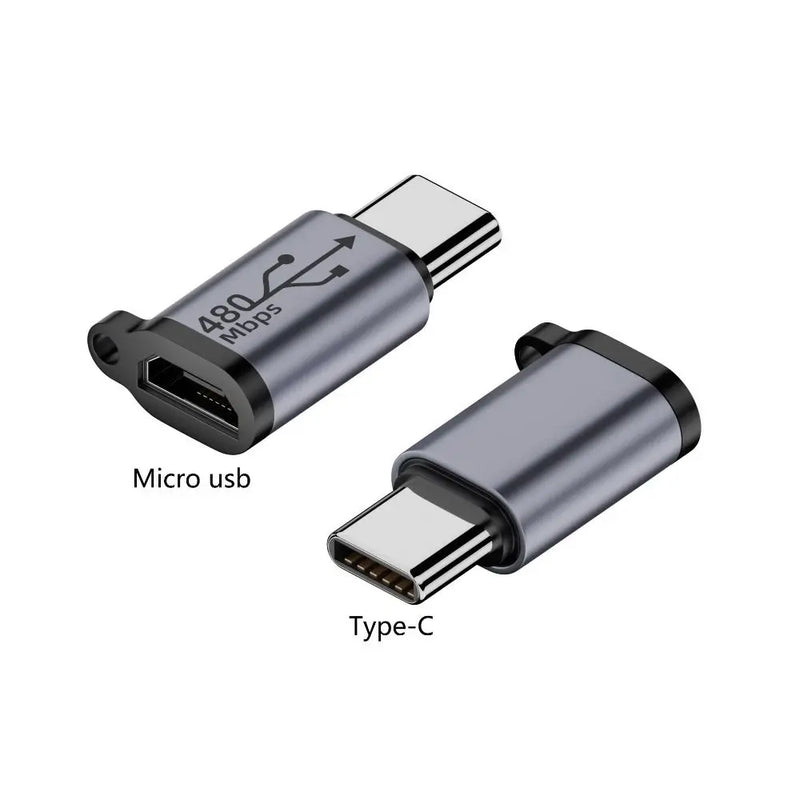 USB Type-C Adapter Micro USB Adapter Mini USB Micro/IOS USB C To USB Adapter Mini Fast Charging IOS To Type-C Converter