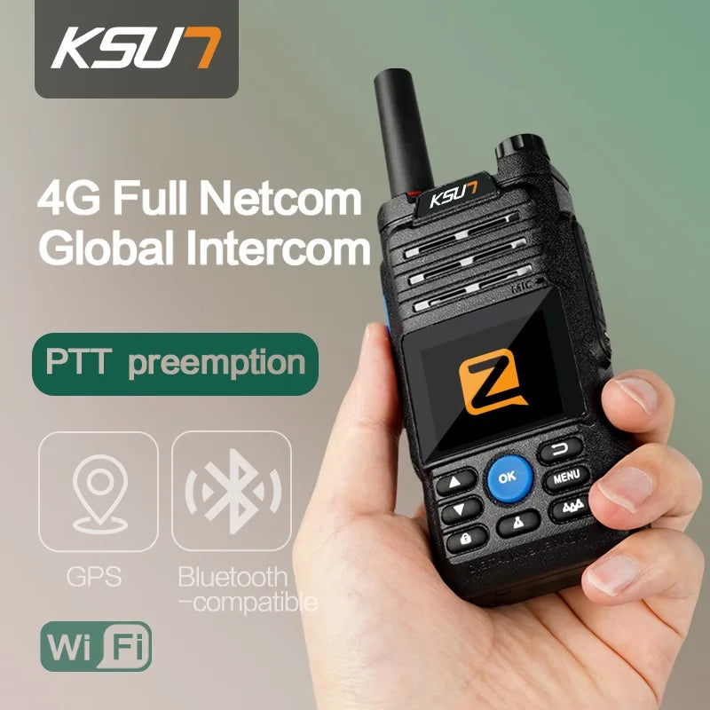 Network Walkie Talkie 4g Work For Zello APP Android Internet  Long Range Global POC Radio Station 100km 500km KSUN ZL10