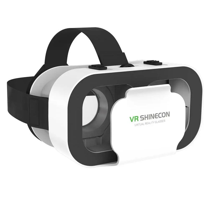 VR SHINECON VR Glasses Universal Virtual Reality Glasses for Mobile Games 360 HD Movies Compatible with 4.7-6.53'' Smartphone