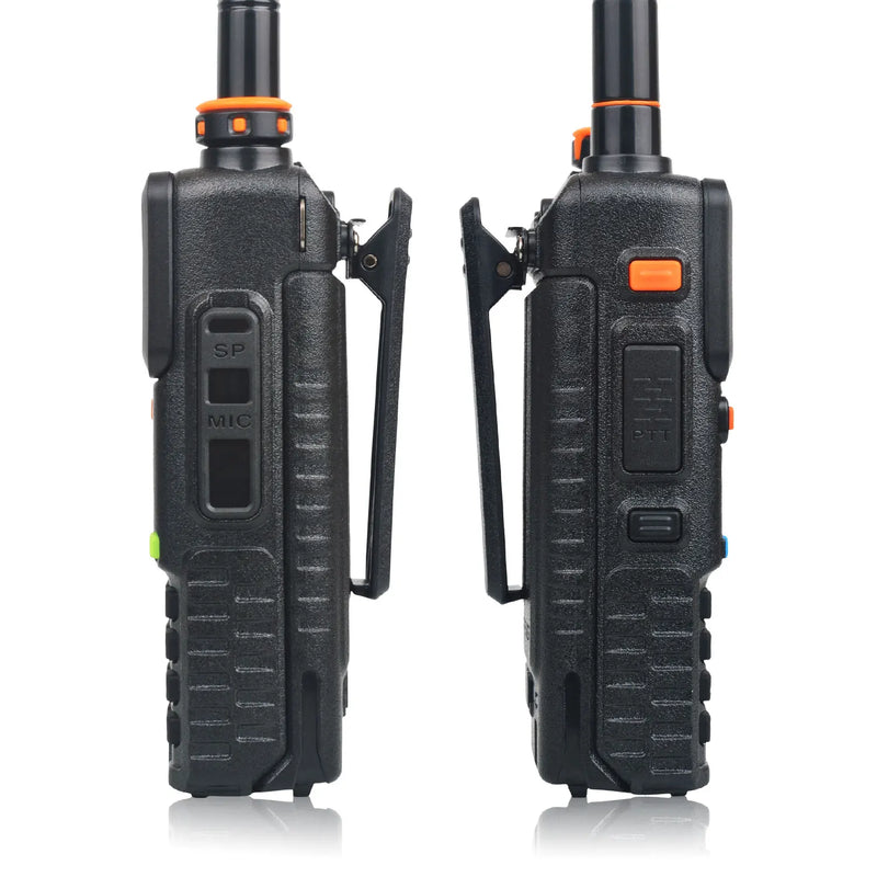 Baofeng 5RH Pro Walkie Talkie 2M 70cm Amateur Ham Radio Air Band GPS Vox FM Multi-band Fast Copy One Channel 640Ch NoAA Channels