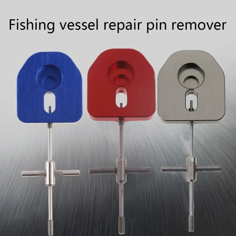 DIY Reel Bearing Pin Remover Baitcasting Maintenance Tools Spool Pin Puller Dismantling Device