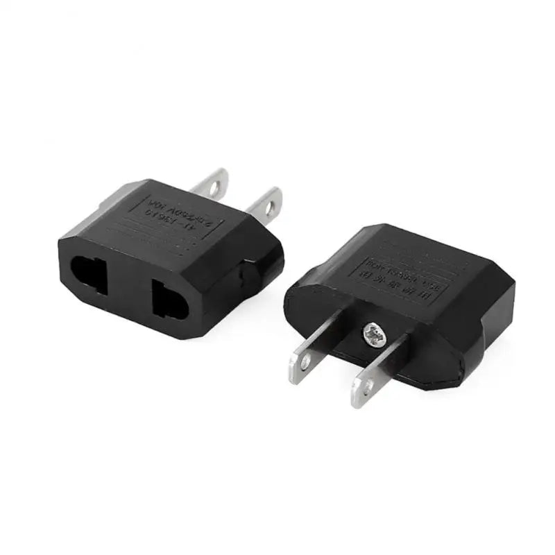 Power Plug Adapter US To EU Euro Europe Plug Power Plug Converter Travel Portable Adapter China To EU Adapter Electrical Socket