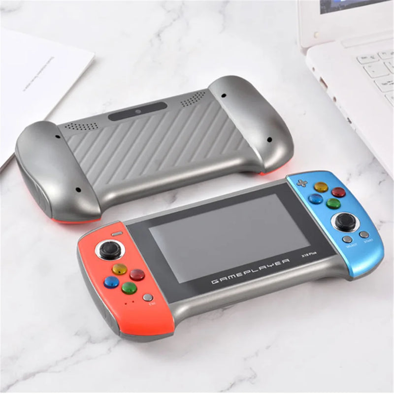 X19 plus Handheld Retro Game Console 5.1 Inch Double-Rocker Classic Game Retro Mini Handheld For PSP Games