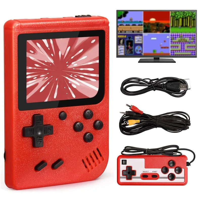 400 Games 3.0 Inch Handheld Game Console Portable Retro Video Game Console Classic FC Emulator Two Players Mini Gaming Machine