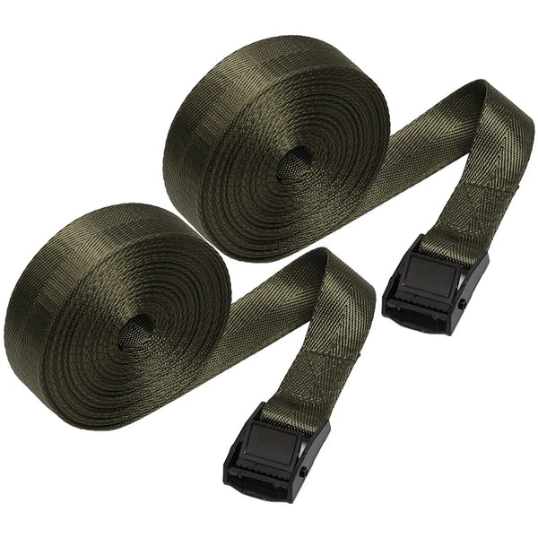 2 Pcs Hunting Camera Strap Car Gadgets Daily Use Fixing Convenient Outdoor Accessory Nylon Bundling Belt