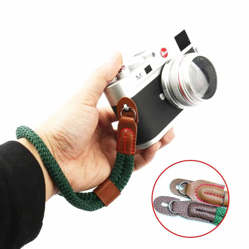 For Canon Sony Camera Hand Wrist Strap Lanyard Adjustable Nylon Woven Grip Belt For Canon Sony Leica Dslr Camera Accessories