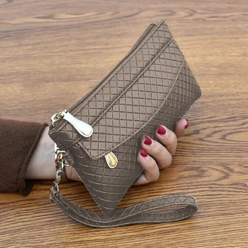 Coin Wallet Women New Fashion PU Leather Card Holders Clutch Women's Purse Phone Wallet Female Case Phone Pocket Women's Wallet