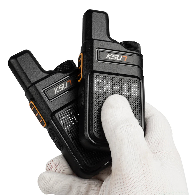 PMR 446 Walkie Talkie Portable Mini Communication Radio Profesional Talkie Walkies Two Way Radio Transceiver KSUT M6 Quality