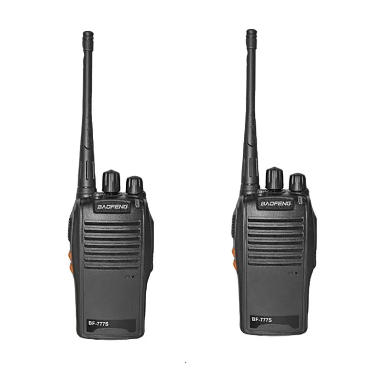 BF777S 4Pcs or 2Pcs/Pack Baofeng Walkie Talkie High-Power Interphone Handheld Car Radio Hotel Home Outdoor