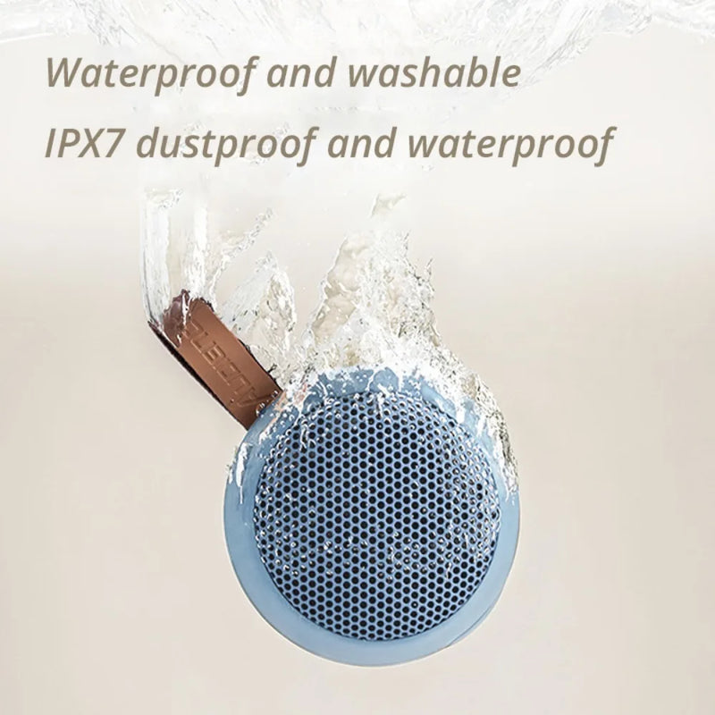 AUDIENCE Y6 Bluetooth Speaker Portable Wireless Mini Magnetic Shower Audio Surround Sound Waterproof Bathroom Heavy Subwoofer