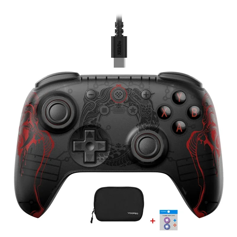 8BitDo Ultimate 2C Wired BLACK MYTHWUKONG Wireless Gaming Controller For PC Steam Game Accessories Deck Raspberry Pi Accessories