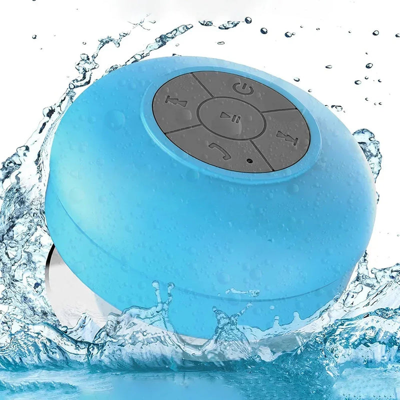 IPX4 Waterproof Outdoor Sports Bathroom Large Suction Cup Mini Stereo Sound Box Portable Wireless Bluetooth Speaker