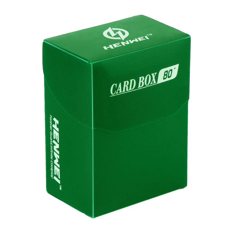 PP Material Portable 80+Card Deck Box Many Color TCG OCG Cards Case for Magic/YGO/Gathering PP Storage