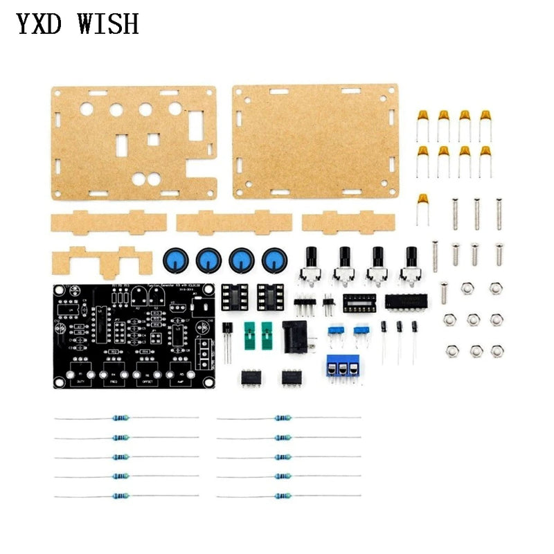 ICL8038 High Precision Adjustable Signal Generator DIY Kit ICL8038 Sinusoidal Triple-Cornered Square Sawtooth Output 5Hz-400Khz