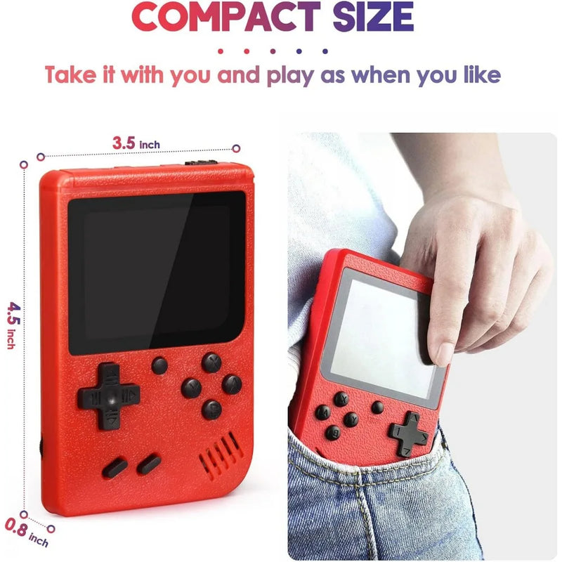 400 Games 3.0 Inch Handheld Game Console Portable Retro Video Game Console Classic FC Emulator Two Players Mini Gaming Machine