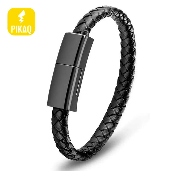 For Redmi Note 10 9 8 Pro Max 9 Power Prime Samsung A22 F22 M11 M30 M31 A12 Bracelet Micro USB Type C Cable 3A Fast Charge Cord