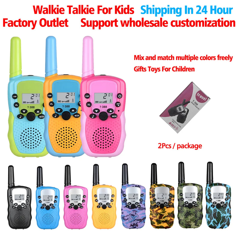 Walkie Talkie Quansheng Woki Toki GMRS PMR Child Handheld Digital Toys For Kids Boys Birthday Christmas Gifts Children's Radio