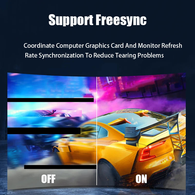 24inch 144hz/165hz Monitors Gamer 1920*1080p HD Gaming Monitor PC LCD Curved screen Monitor for Desktop Display HDMI Compatible