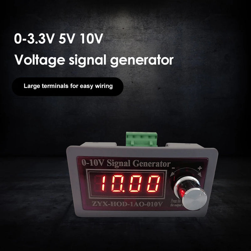 DC 12V 24V Signal Source Signal Generator Current Voltage Transmitter Calibrator Source 0-10V Constant Current Protection