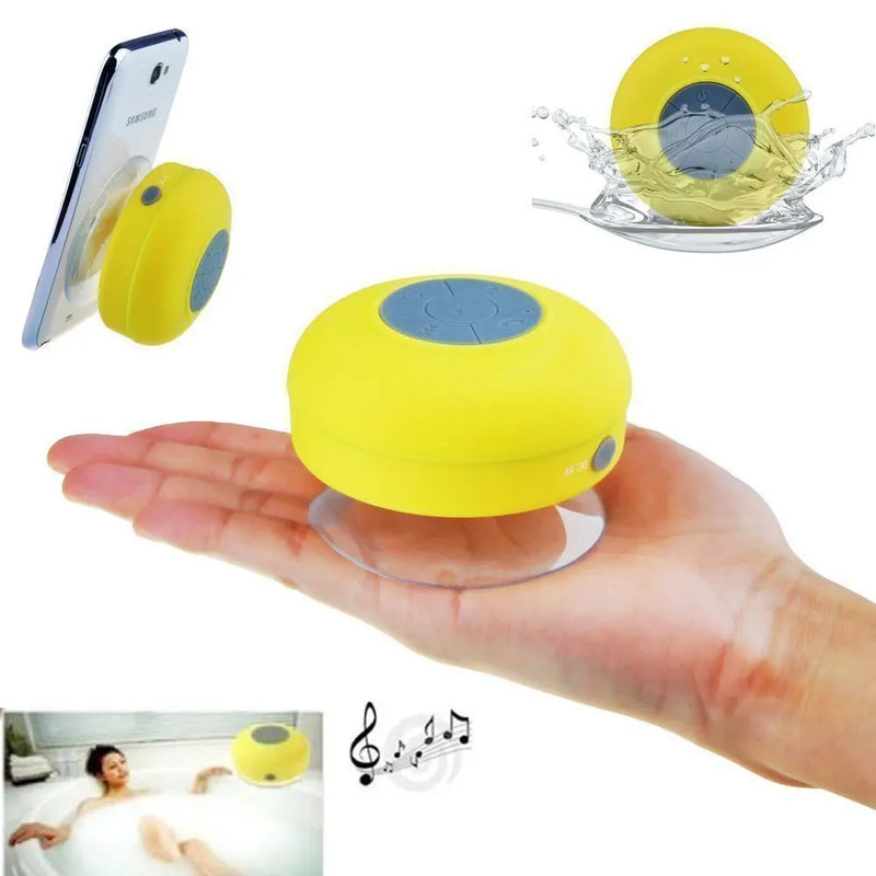 Wholesale Mini Bluetooth  Portable Speaker Wireless Waterproof Shower Bathroom for Car Loudspeaker Hand Free  Phone Soundbar New