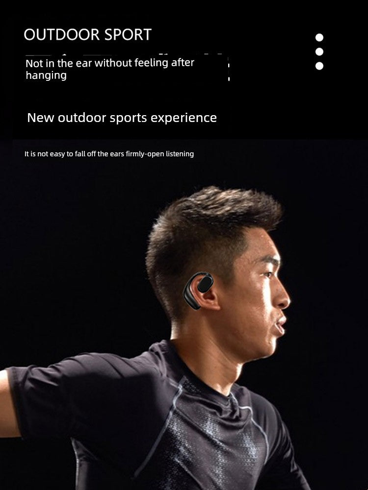 Non in-Ear Bluetooth Headset Real Wireless Sports Ear-Mounted Ultra-Long Life Battery Running High Sound Quality Men and Women 2024 New Arrival