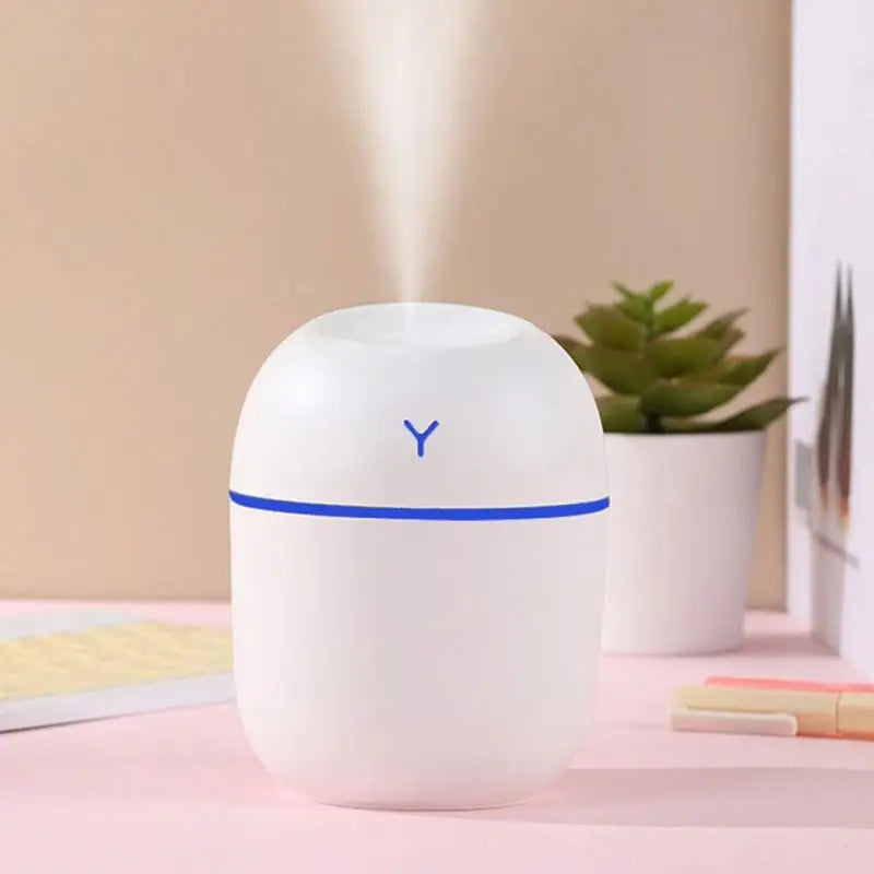 1~8PCS Mini Ultrasonic Air Humidifer Portable Essential Oil Diffuser USB Mist Maker Aromatherapy Humidifiers For Car Office Home