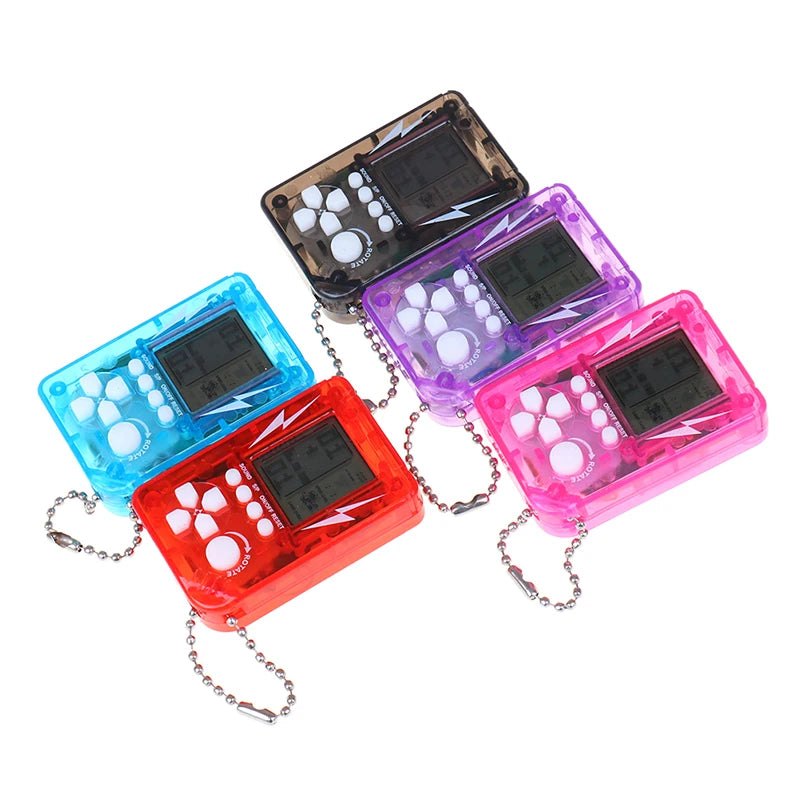 Mini Classic Game Machine Children's Handheld Retro Nostalgic Mini Game Console With Keychain Video Game