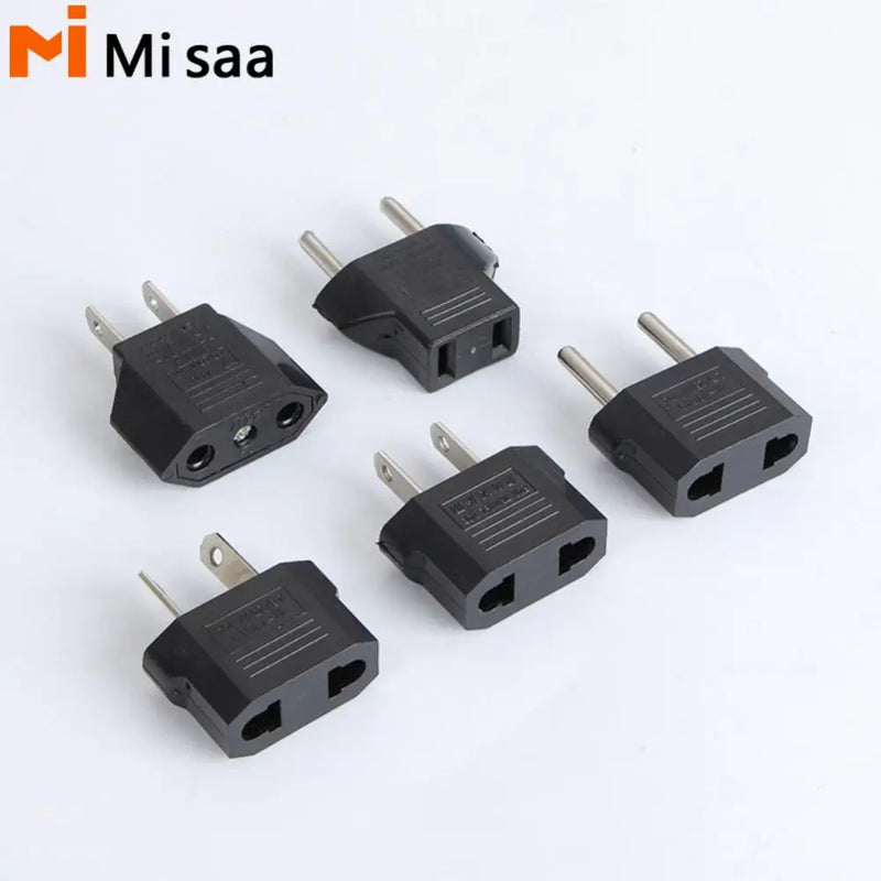 Power Plug Adapter US To EU Euro Europe Plug Power Plug Converter Travel Portable Adapter China To EU Adapter Electrical Socket