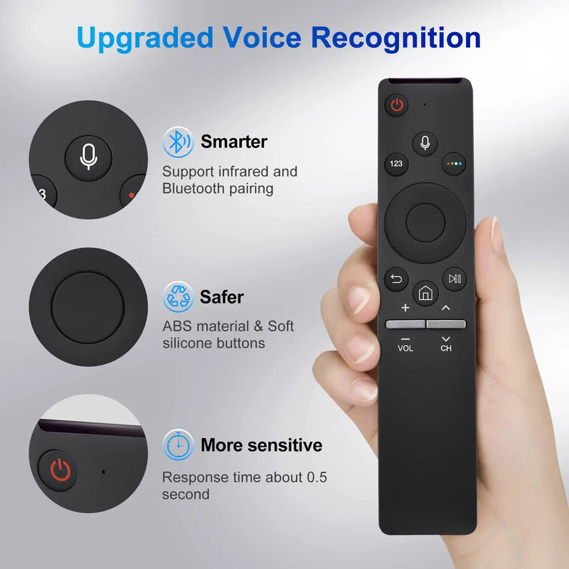 YP BN59-01298C Universal Voice Remote Control for Samsung Smart TV LED QLED 4K 8K Crystal UHD HDR Curved Remote Controler