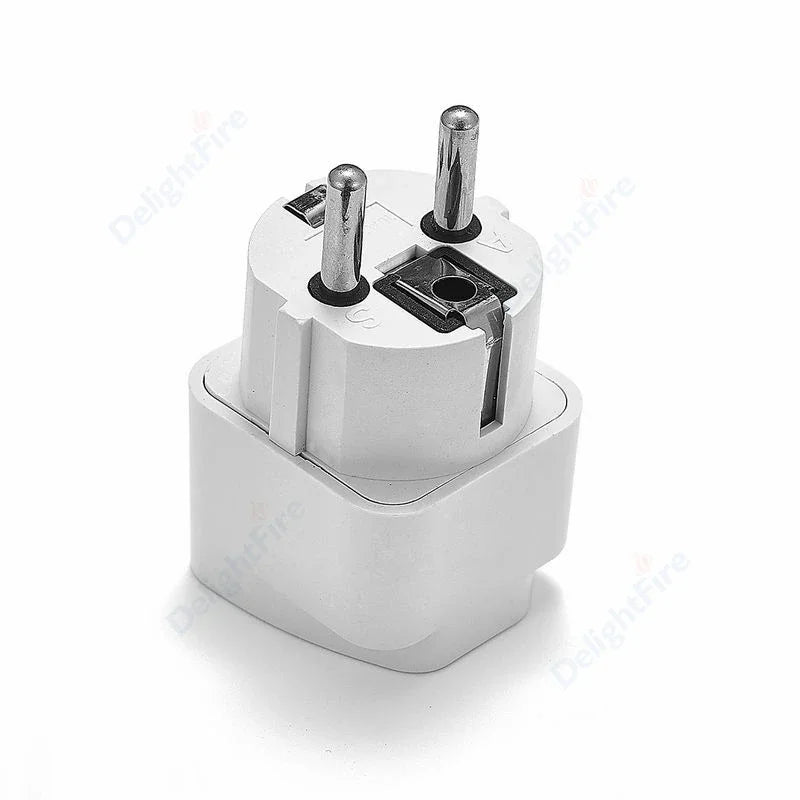 EU KR Plug Travel Adapter Converter US AU UK To European Euro European South Korea AC Power Adapter Electrical Socket Outlet