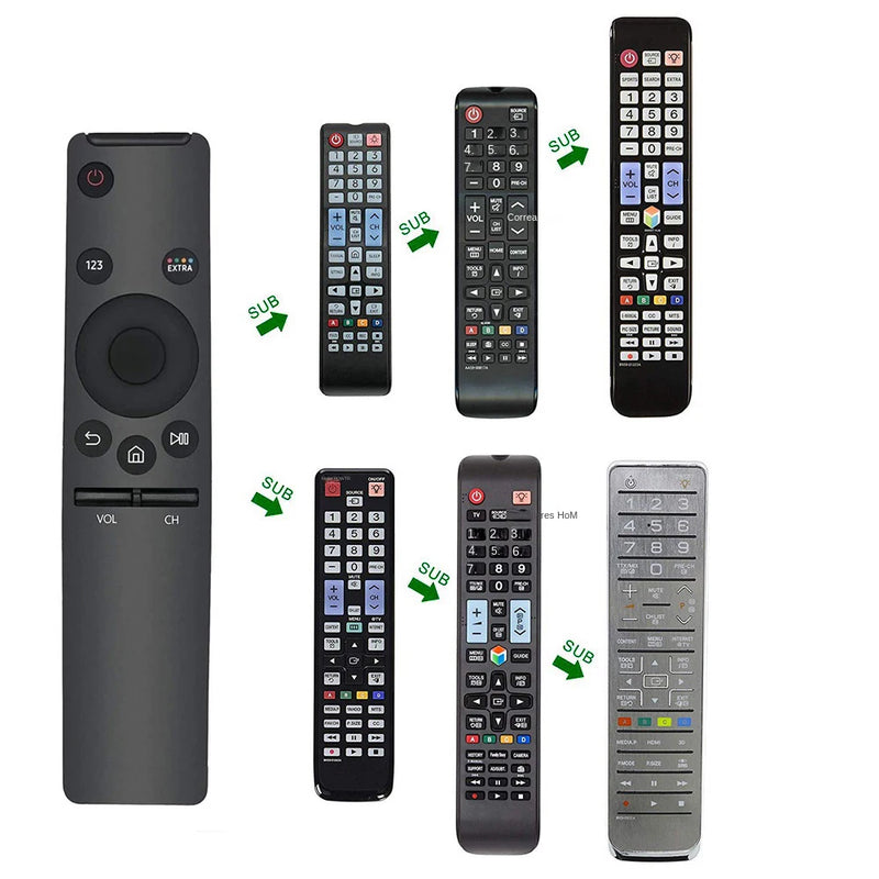 TV Remote Control Replacement For Samsung LED 4K HD Smart Player Black 433mhz TV Controle Remoto BN59-01242A BN59-01265A BN59