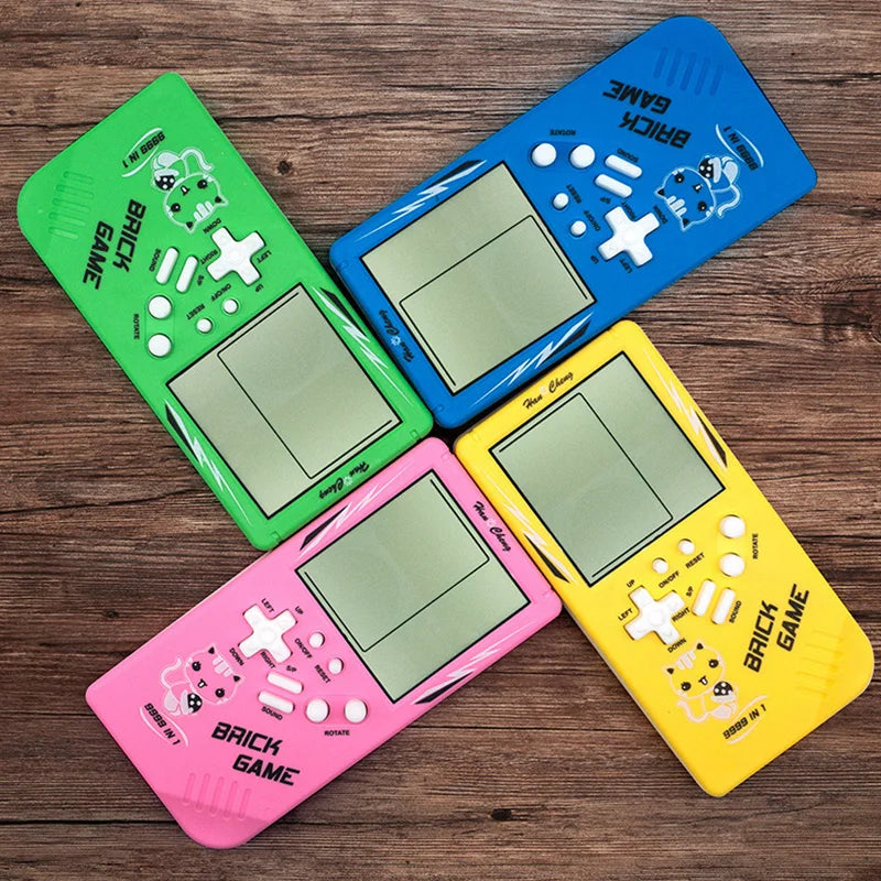 Classic Handheld Game Machine BRICK GAME Kids Game Console Toy with Music Playback Retro Children Pleasure Games Player