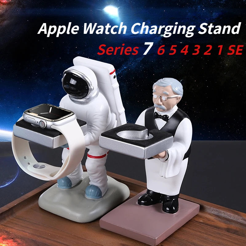 Apple Watch 7 desktop charging small bracket for iwatch 2 3 6 4 5 se generation smart sports watch creative charging bracket